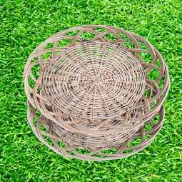 Kashmiri basket / cane basket
